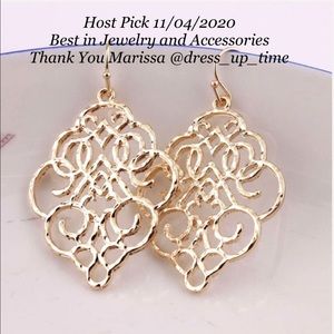 Host Pick - Boho Filigree Moroccan Style Earrings